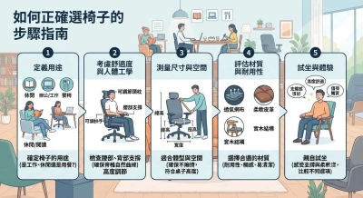 如何正確選椅子的步驟指南